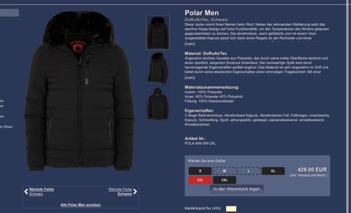 Wellensteyn polar men herren - men,