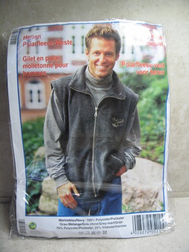 Herren polar fleece weste - polar, warm
