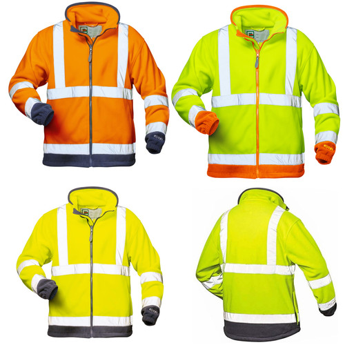 Warnschutz fleecejacke fleece - fleecejacke,
