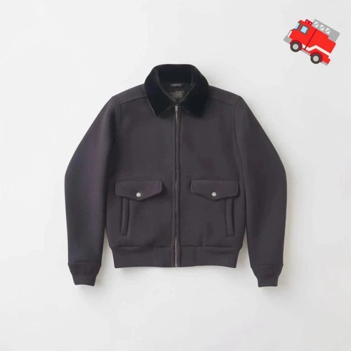 Schott fleece parka schwarz - fleece,
