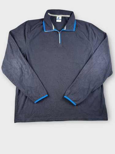 Fleece starter navy zip - zip,