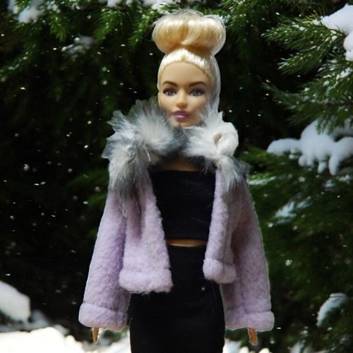 Handgefertigte lila polarjacke - lila,