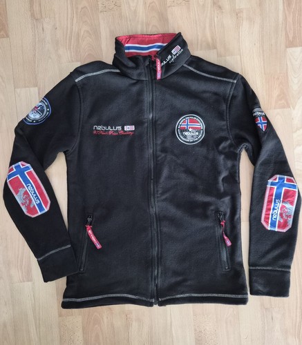 Nebulus fleecejacke schwarz - fleecejacke,