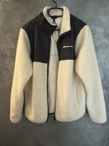 Ellesse sherpa fleece jacke - fleece,