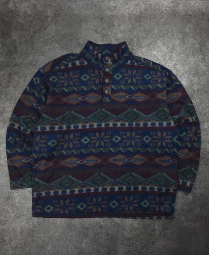 Fleecejacke knöpfe stehkragen - fleecejacke,