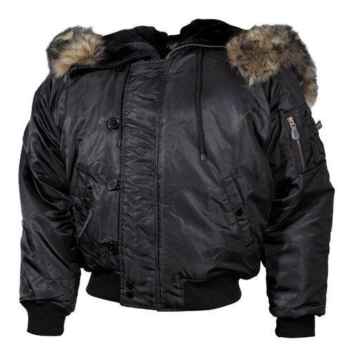 Polarjacke n2b schwarz - polarjacke, n2b,