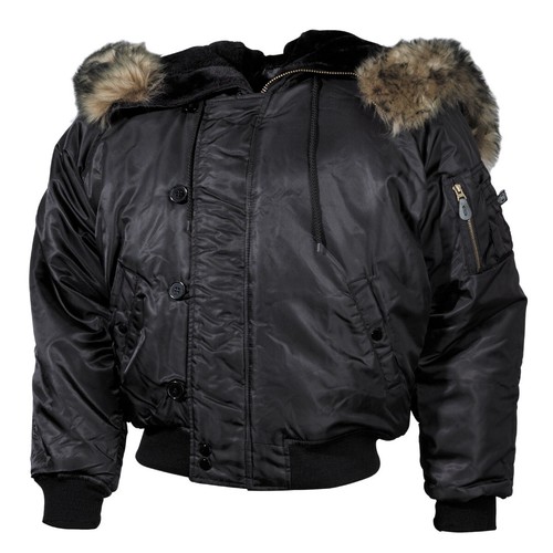 Mfh polarjacke n2b schwarz - n2b,